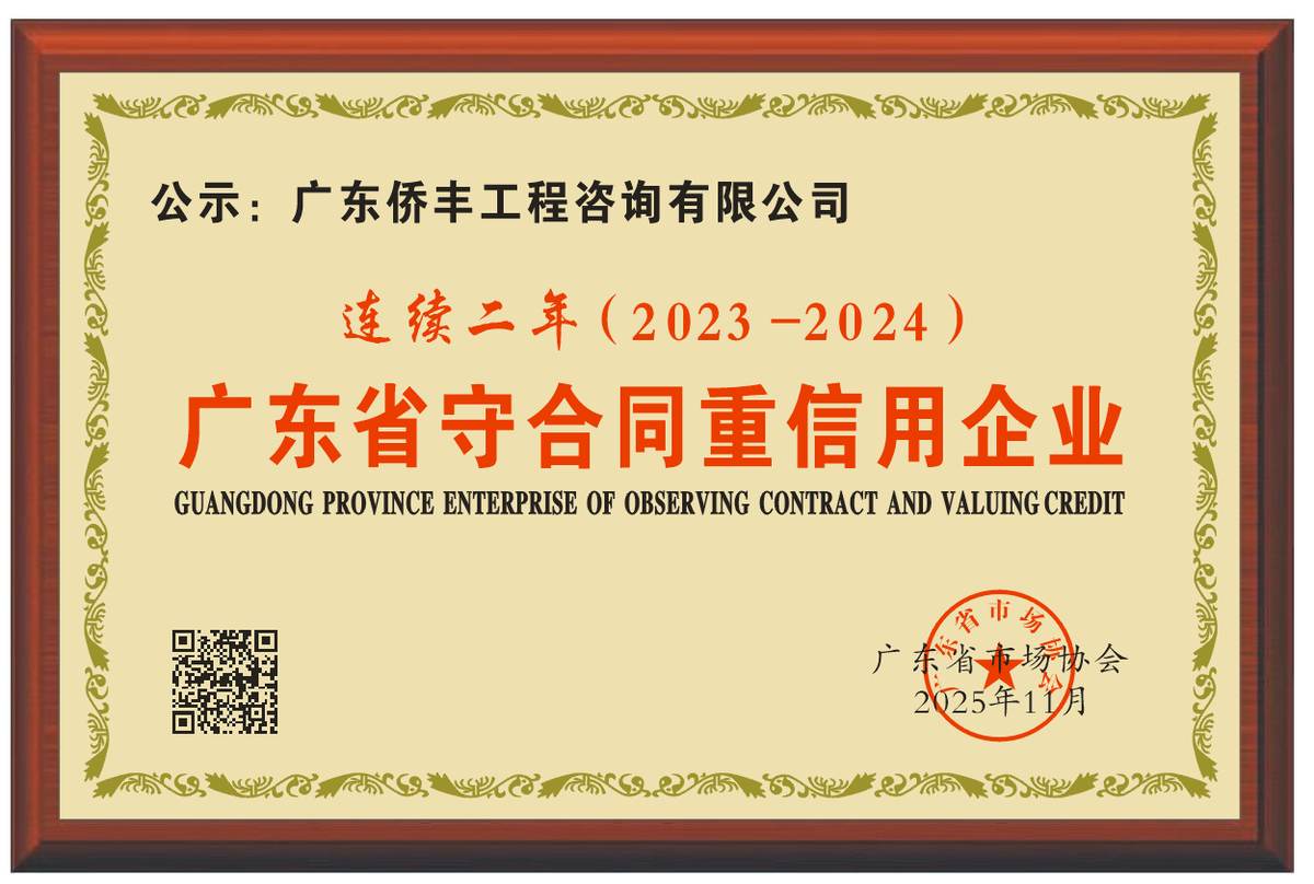 2024年度守合同重信用企业